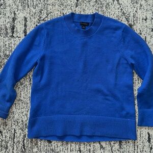 Banana Republic Men's Vibrant Blue Crewneck Sweater